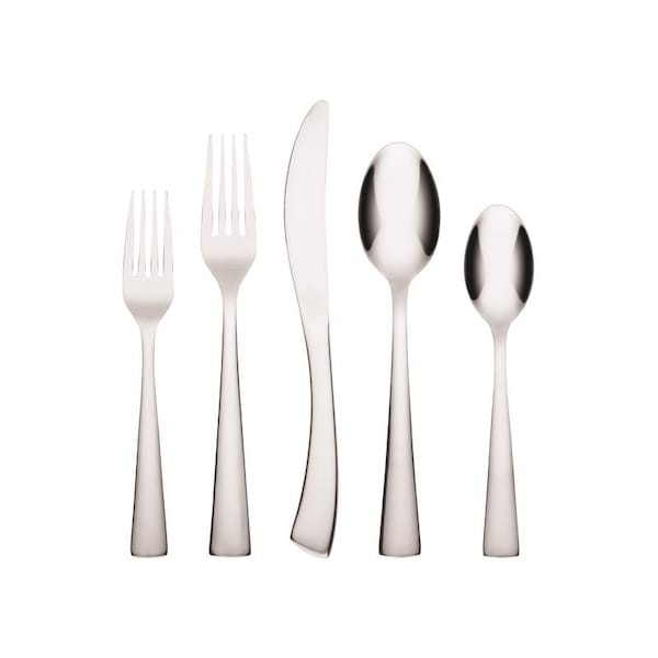 Cambridge Cambridge Aladin Mirror Silver Stainless Steel Casual Flatware Set 20 pc 324120CSLG12 - main